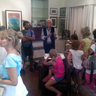 Sanremo: grande successo quest'oggi per le 'Giornate del Patrimonio Europeo' a Villa Luca Sanremo: grande successo quest'oggi per le 'Giornate del Patrimonio Europeo' a Villa Luca