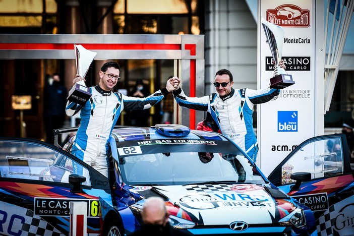 Grande risultato per Alessandro Gino e Daniele Michi al 90° Rally di Montecarlo Grande risultato per Alessandro Gino e Daniele Michi al 90° Rally di Montecarlo