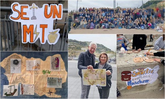 Mitologia, creatività e inglese per la Giornata del Libro: al via la settimana di eventi all'istituto Andrea Doria di Vallecrosia (Foto e video)