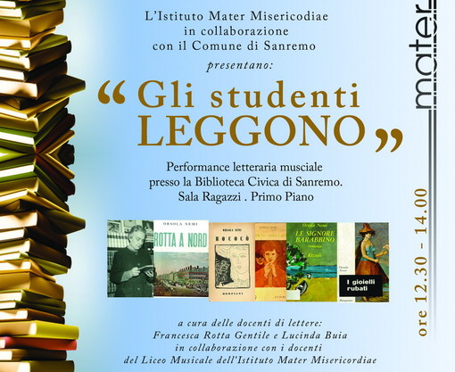 Sanremo: con la Mater Misericordiae un invito alla lettura attraverso la riscoperta di Orsola Nemi