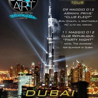 Il sanremese Gabry Sax e l’alassino Rudy Mas con la loro ‘Beat Art Concept’ a Dubai Il sanremese Gabry Sax e l’alassino Rudy Mas con la loro ‘Beat Art Concept’ a Dubai