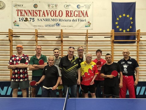 Sanremo: 'Tennistavolo Regina' ha ospitato il campione russo Dmitriy Samsonov