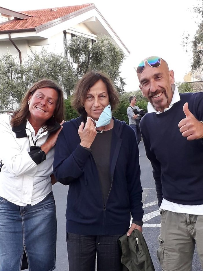 Gianna Nannini nella foto pubblica postata su Facebook da Fulvio Ghirardi Gianna Nannini nella foto pubblica postata su Facebook da Fulvio Ghirardi
