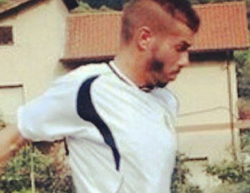 Nella foto Simone Grandi, centrocampista del Camporosso