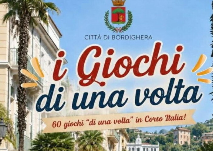 Bordighera, corso Italia si anima: dopo BordiQuadro arrivano "I Giochi di una volta" Bordighera, corso Italia si anima: dopo BordiQuadro arrivano "I Giochi di una volta"