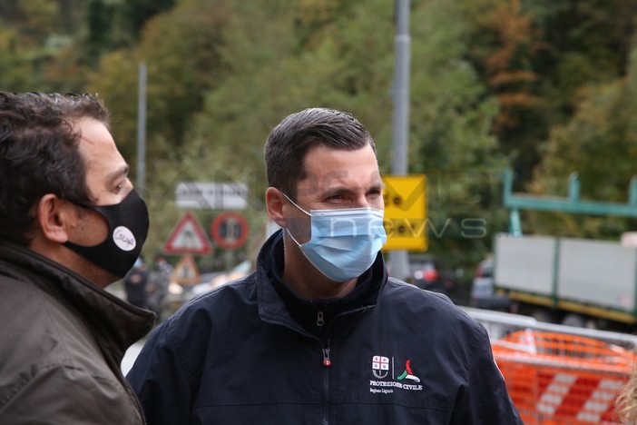 Giacomo Raul Giampedrone, assessore regionale alla Protezione Civile Giacomo Raul Giampedrone, assessore regionale alla Protezione Civile