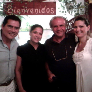 Sanremo: Gerry Calà ha cenato al ristorante 'Buenavista'