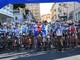 Sanremo: grande spettacolo per la partenza della 'Granfondo' questa mattina davanti al Casinò (Foto e Video)
