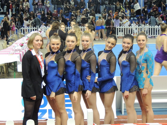 Ginnastica Riviera dei Fiori: Coppa Italia Gaf-Gam-Mix a Pietra Ligure e Serie D Ritmica a Rapallo