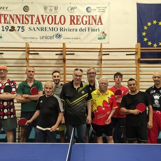 Sanremo: 'Tennistavolo Regina' ha ospitato il campione russo Dmitriy Samsonov