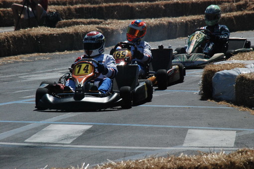 Sanremo: le più belle foto della gara di oggi di Go Kart sul lungomare Calvino