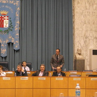 L'assessore Giovanni Amoretti