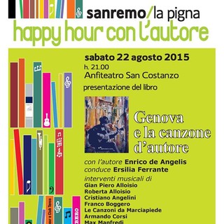 Sanremo: domani sera nella Pigna la presentazione dell'opera 'Genova e la canzone d'Autore'