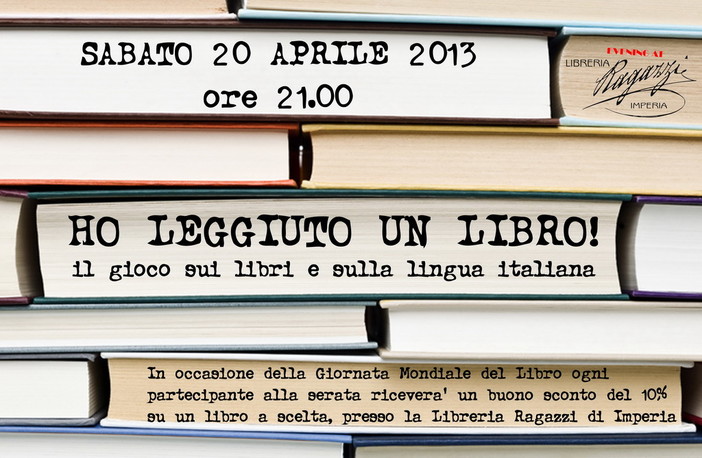 Alla Libreria Ragazzi fine settimana in compagnia inizio di incontri sul concilio Vaticano II e serata gioco sul libro Alla Libreria Ragazzi fine settimana in compagnia inizio di incontri sul concilio Vaticano II e serata gioco sul libro