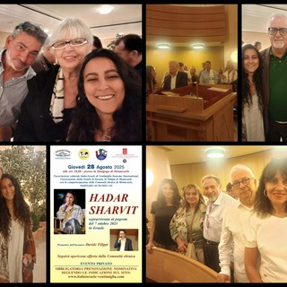 Sopravvive al pogrom in Israele, Hadar Sharvit racconta la sua esperienza alla sinagoga di Montecarlo (Foto) Sopravvive al pogrom in Israele, Hadar Sharvit racconta la sua esperienza alla sinagoga di Montecarlo (Foto)