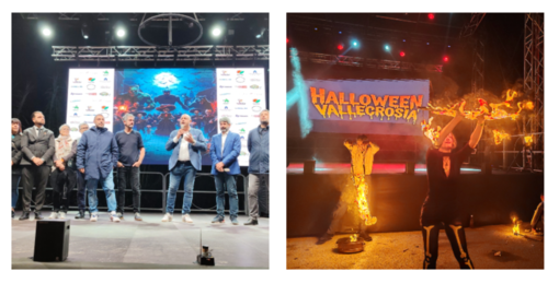 Spettacoli, musica e divertimento: Halloween anima il centro storico di Vallecrosia (Foto e video)