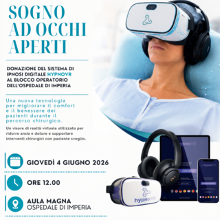 HypnoVR all’Ospedale di Imperia