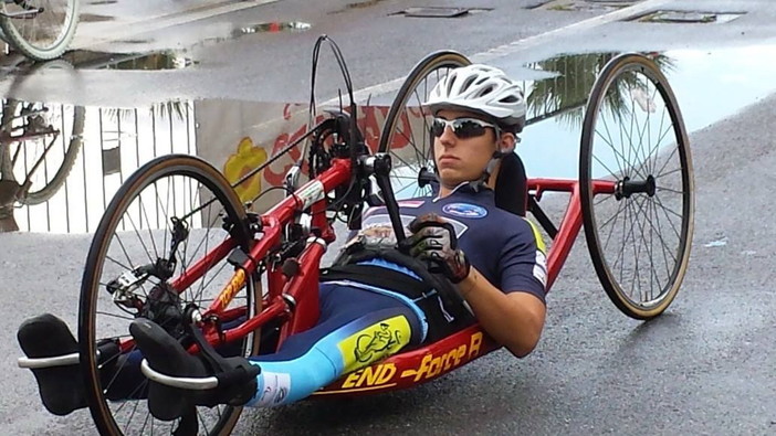 Il sanremese Paolo Francione si è laureato campione europeo Under 23 di handbike Il sanremese Paolo Francione si è laureato campione europeo Under 23 di handbike