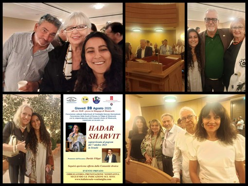 Sopravvive al pogrom in Israele, Hadar Sharvit racconta la sua esperienza alla sinagoga di Montecarlo (Foto) Sopravvive al pogrom in Israele, Hadar Sharvit racconta la sua esperienza alla sinagoga di Montecarlo (Foto)