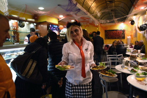 Sanremo: le più belle foto di Tonino Bonomo, ieri sera alla festa di Halloween al Bar Festival