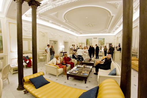 Sanremo: all'Hotel de Paris relazione dell'Architetto Centro Croce sul teatro Principe Amedeo