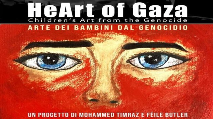 'heART of GAZA’: esposizione di disegni realizzati dai bambini della Striscia di Gaza al centro Falcone di Camporosso