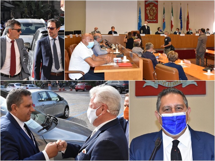 Le immagini da Ventimiglia