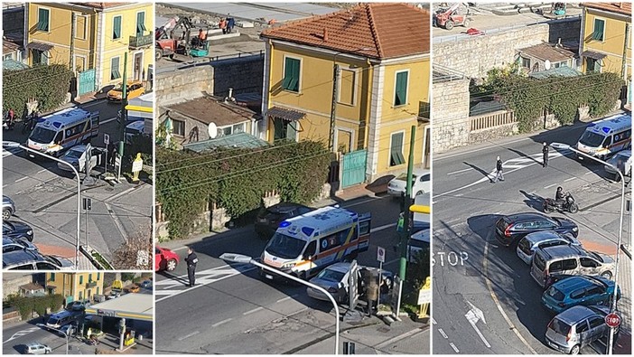 Incidente a Ventimiglia, mobilitazione di soccorsi in corso Genova: un ferito (Foto)