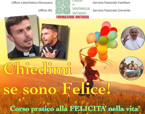 Bordighera: il 22 novembre all'ex Seminario Diocesano il secondo incontro di formazione unitaria Bordighera: il 22 novembre all'ex Seminario Diocesano il secondo incontro di formazione unitaria