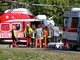 Vallecrosia: schianto sulla Romana, scooterista 40enne in condizioni critiche. Trasportato in elicottero al Santa Corona (Foto)
