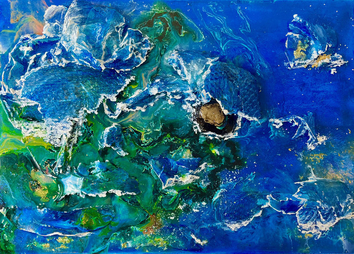 L'opera “Il mare, voce di una grandezza libera” L'opera “Il mare, voce di una grandezza libera”