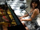 Concerto di Ines Aliprandi nel Portico del Palafiori a Sanremo