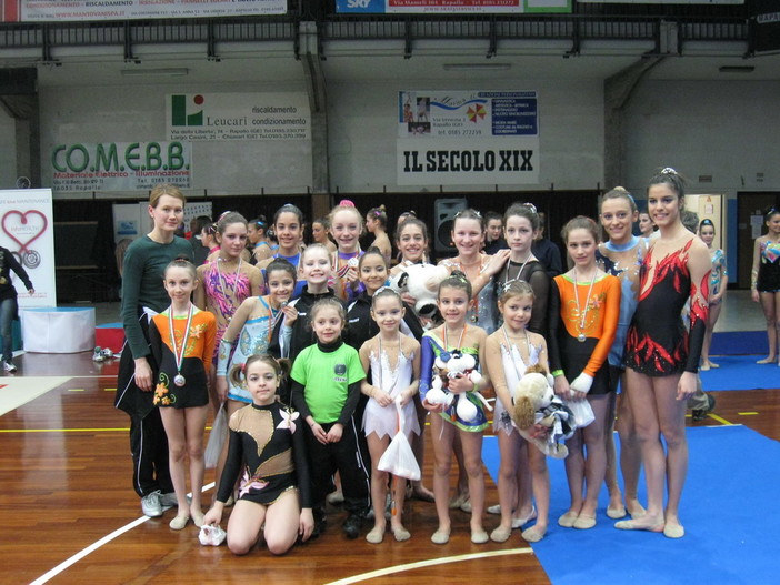 Ginnastica Ritmica: ottimi risultati per l'Ima Sanremo nel weekend a Lavagna