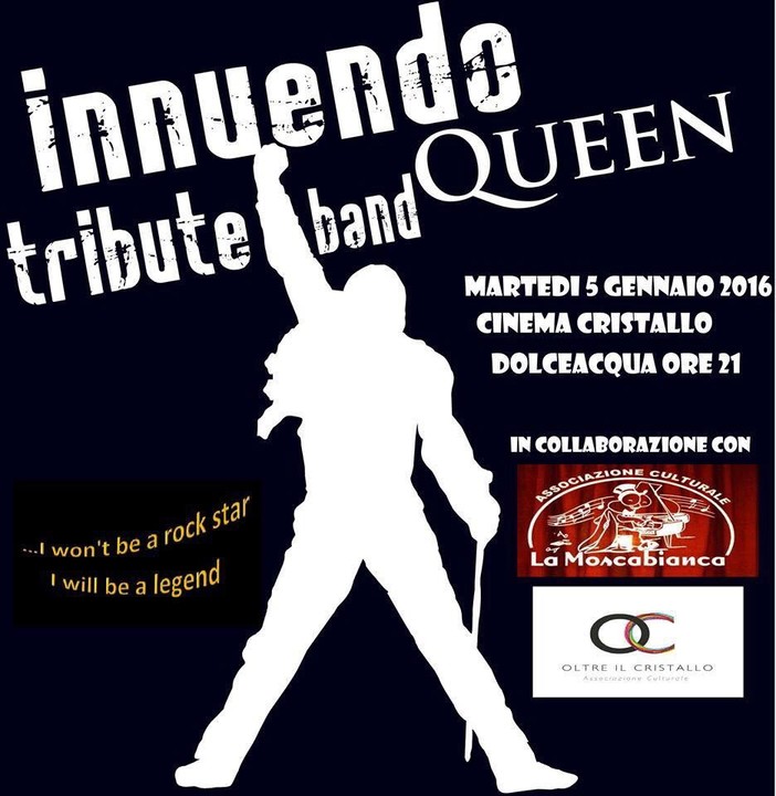 Dolceacqua: al via domani la serie di eventi 'Live al Cristallo' con 'Innuendo Magic Show'