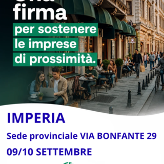 Desertificazione commerciale, Confesercenti Imperia apre la sede per la raccolta firme sulla legge di iniziativa popolare Desertificazione commerciale, Confesercenti Imperia apre la sede per la raccolta firme sulla legge di iniziativa popolare