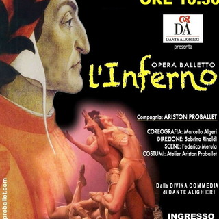 Sanremo: venerdì prossimo al Teatro Ariston lo spettacolo mattutino 'L'Inferno' con il ProBallet