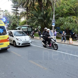 Sanremo: donna investita in corso Matuzia alla Foce, non ha riportato gravi ferite