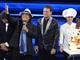 Gianni Morandi, Al Bano, Massimo Ranieri ed Ilaria Salerno (foto presa da quotidiano "L'Arena")