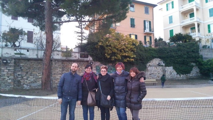 Imperia: grazie all'accordo tra Comune e Genitori Attivi, inaugurato oggi pomeriggio il campetto di via Don Minzoni (Foto e Video)