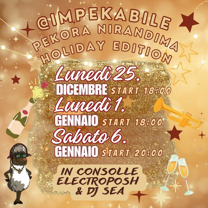 Aria di festa all'Impekabile Aria di festa all'Impekabile