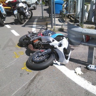 Imperia: grave incidente sull'Aurelia al bivio per Poggi, due giovani in gravi condizioni all'ospedale (Foto e Video)