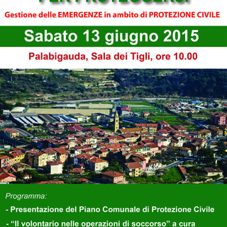 Camporosso: sabato mattina la presentazione alla cittadinanza del piano di protezione civile