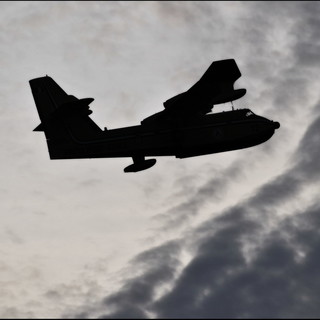 Spento anche grazie ad un elicottero ed al canadair l'incendio di sterpaglie a Pontedassio Spento anche grazie ad un elicottero ed al canadair l'incendio di sterpaglie a Pontedassio