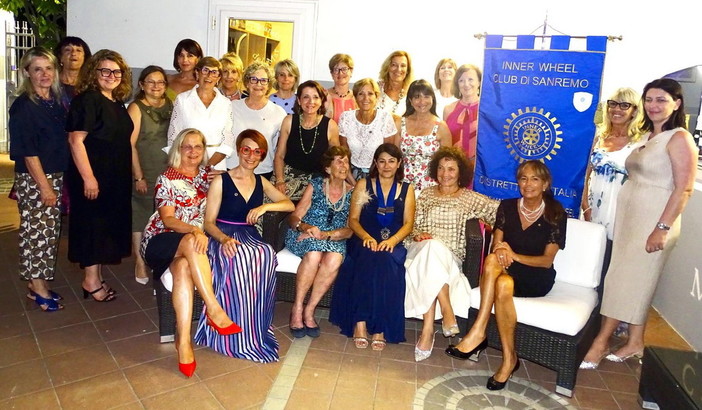 Domenica scorsa il passaggio del collare dell’Inner Wheel Club di Sanremo per l’anno sociale 2025/2026