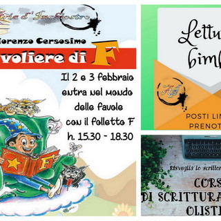 Arma di Taggia: proseguono le attività e gli incontri della libreria 'Aria d'Inchiostro' alla Riviera Shopville Arma di Taggia: proseguono le attività e gli incontri della libreria 'Aria d'Inchiostro' alla Riviera Shopville