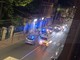 Vallecrosia: incidente stanotte sull'Aurelia, conducente di uno scooter portato in ospedale (Foto)