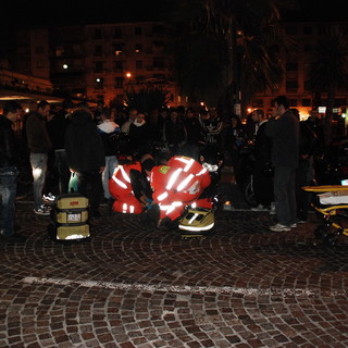 Sanremo: incidente in via Asquasciati, 63enne investito da uno scooter, è in gravi condizioni