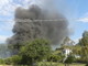 Sanremo: incendio di sterpaglie in Valle Armea attacca una serra, lunga colonna di fumo nero visibile dalla costa (Foto e Video)
