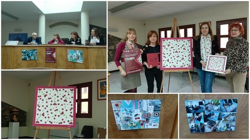 Zonta Club Ventimiglia-Bordighera, Maison Daphnè e carcere di Sanremo creano "Il foulard del rispetto”  (Foto e video)