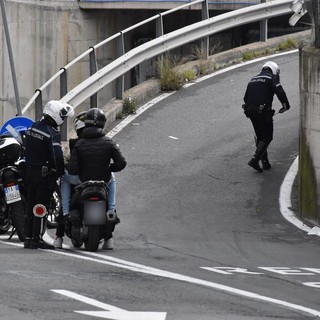 La bretella dove è morto schiacciato da un camion il 17enne Mohtadi Doukhani